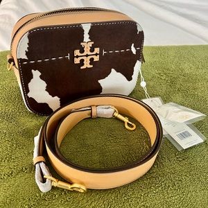 Tory Burch Calfskin Camera Bag